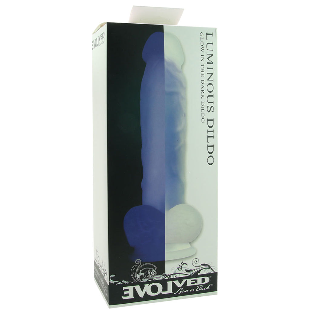 Luminous Glow In The Dark Dildo in Blue - Tophatter's Adult Products Dildo Sex Toys > Realistic Dildos - Tophatter Daily Deals