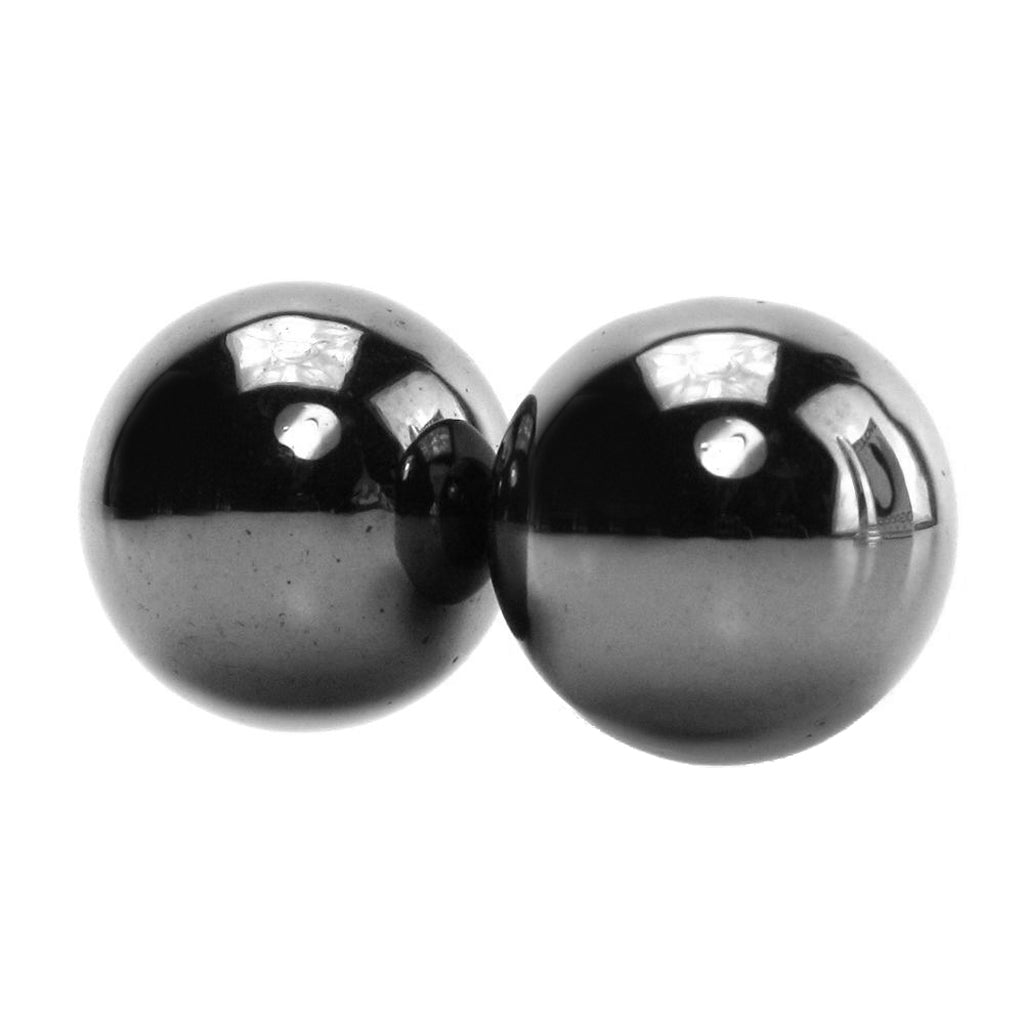 Nen-Wa Magnetic Hematite Balls in Black Kegel, Ben Wa and Pelvic Health Tools - Tophatter Daily Deals