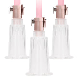 Pumped Rose Gold Clitoral & Nipple Pump Set in Medium Bondage and Fetish > Nipple Stimulators & Clamps - Tophatter Daily Deals