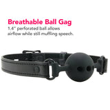Saffron Breathable Ball Gag Bondage and Fetish > Ball Gags & Mouth Restraints - Tophatter Daily Deals