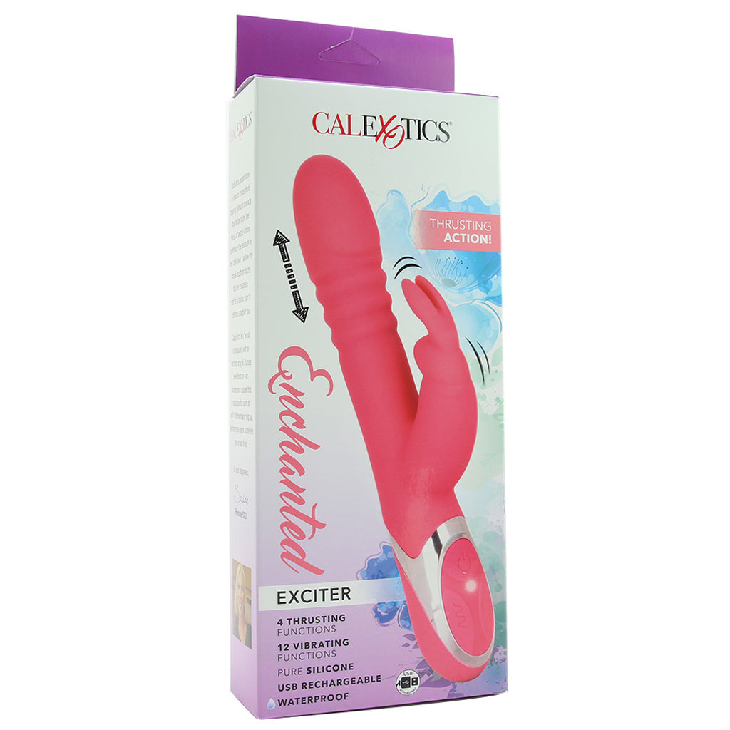 Enchanted Exciter Thrusting Rabbit Vibe Vibrators > Rabbit Vibrators - Tophatter Daily Deals