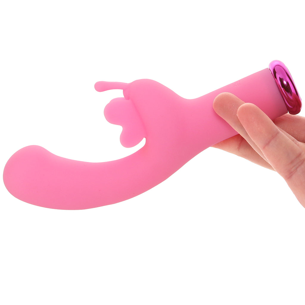 Myla Fiercely Powerful Butterfly Vibe in Pink - Tophatter's Adult Sex Toys Online Vibrators > Rabbit Vibrators - Tophatter Daily Deals