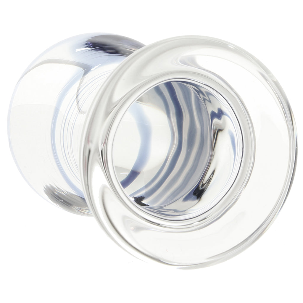 gläs Amethyst Rain Glass Butt Plug - Tophatter's Adult Products Anal Sex Toys > Butt Plugs - Tophatter Daily Deals
