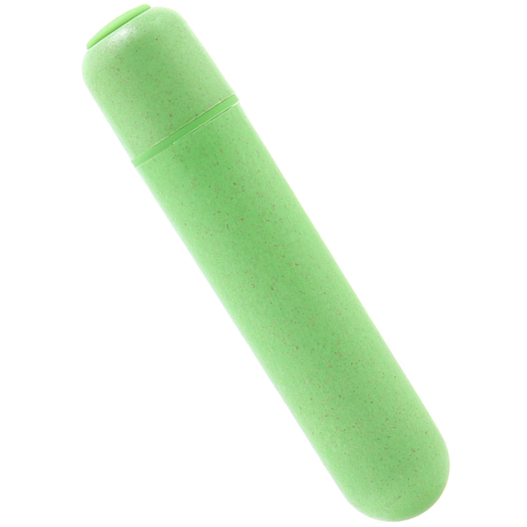 Gaia BioFeel Biodegradable Bullet Vibe in Green - Tophatter's Adult Products Vibrators > Bullet and Egg Vibrators - Tophatter Daily Deals