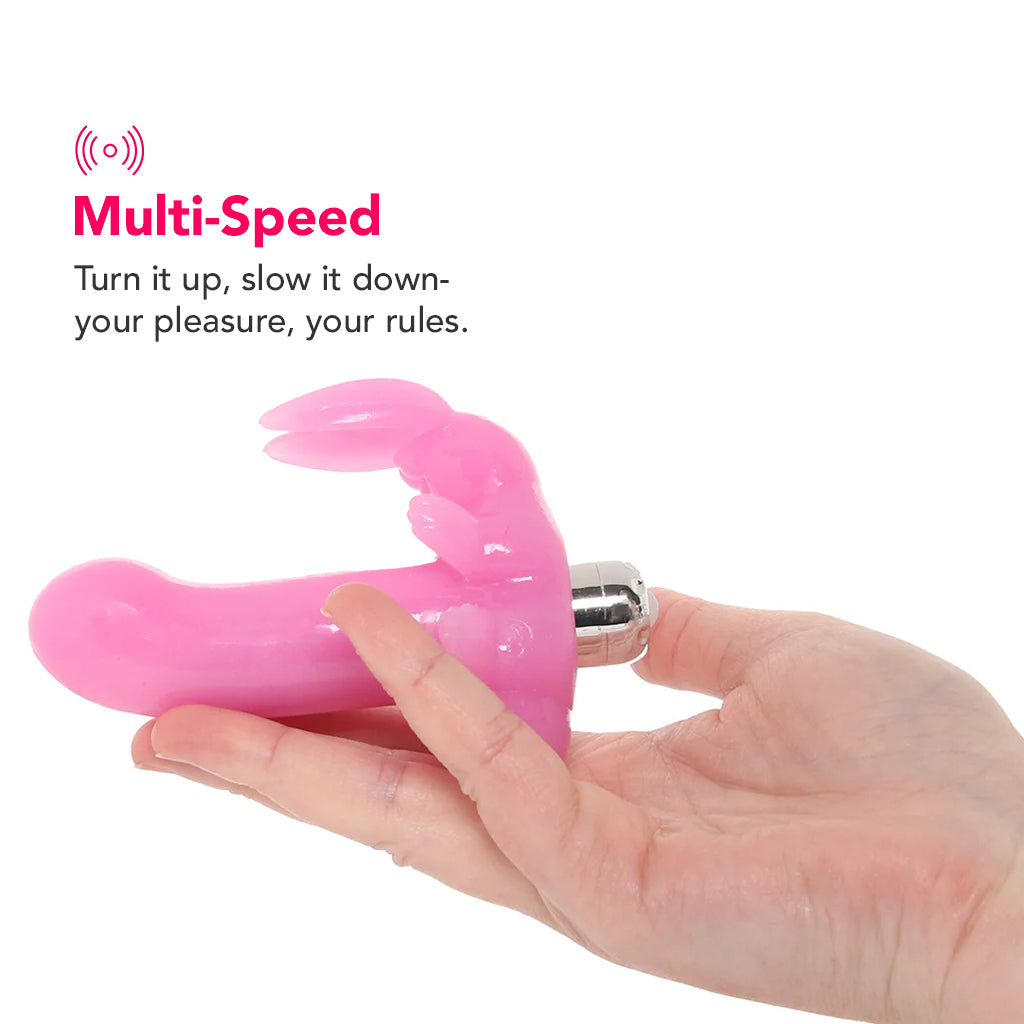 Bunny Dreams Vibe in Pink - Tophatter's Vibrator Deals Online Vibrators > G-Spot Vibrators - Tophatter Daily Deals