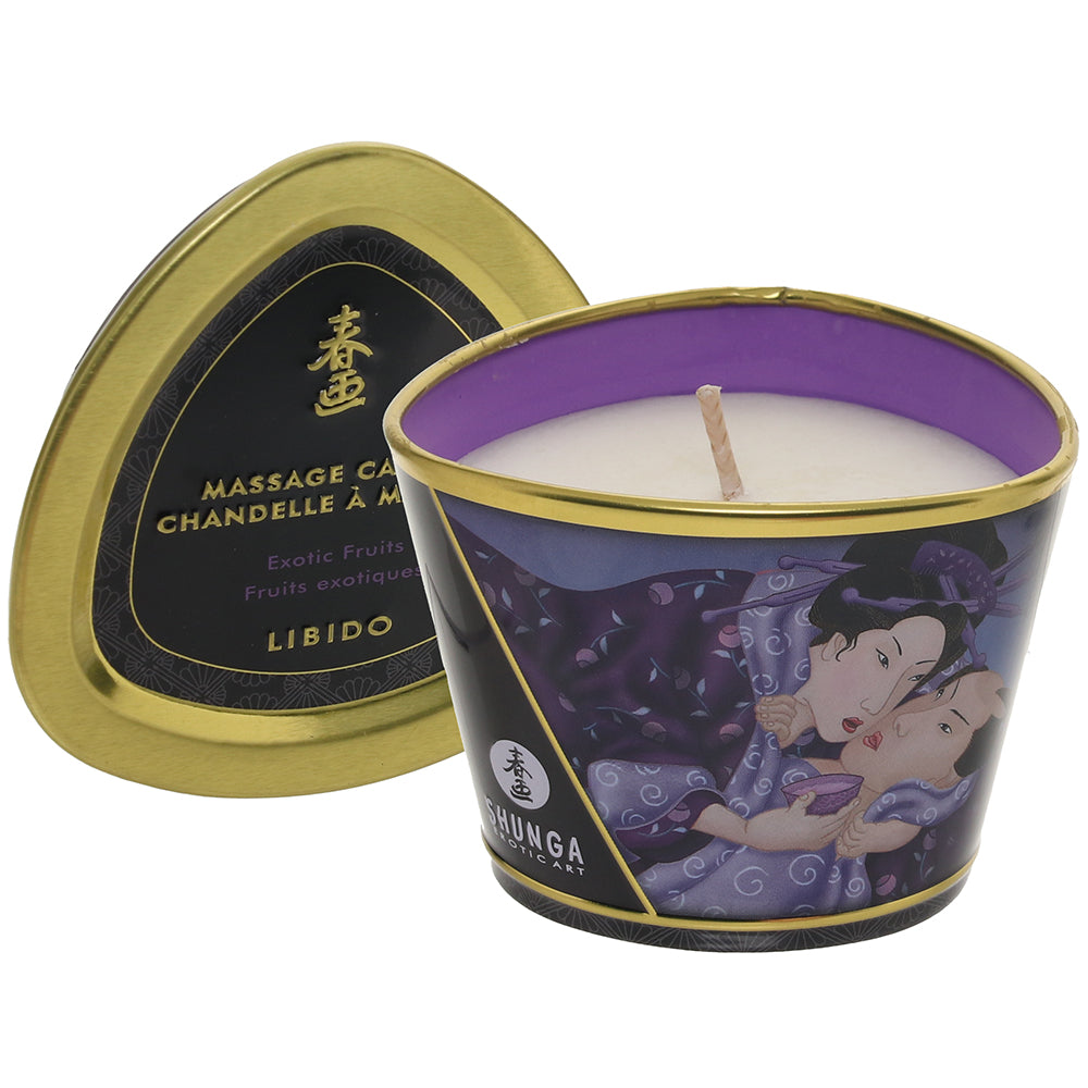 Massage Candle 5.7oz in Exotic Fruits Sensual Love > Massage - Tophatter Daily Deals