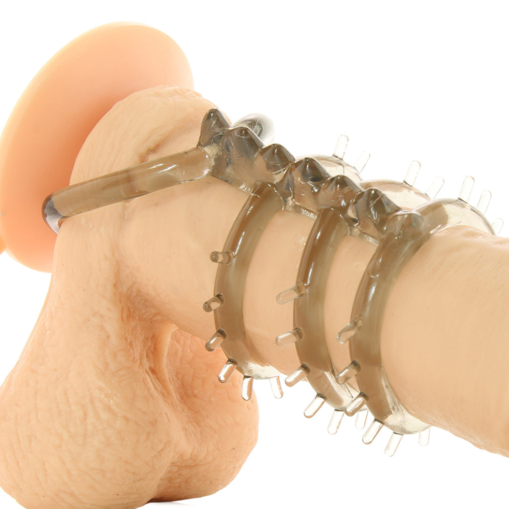 Dr. Joel Kaplan Support Master Triple Ticklers - Tophatter's Adult Products Male Enhancement > Extenders and Sleeves - Tophatter Daily Deals