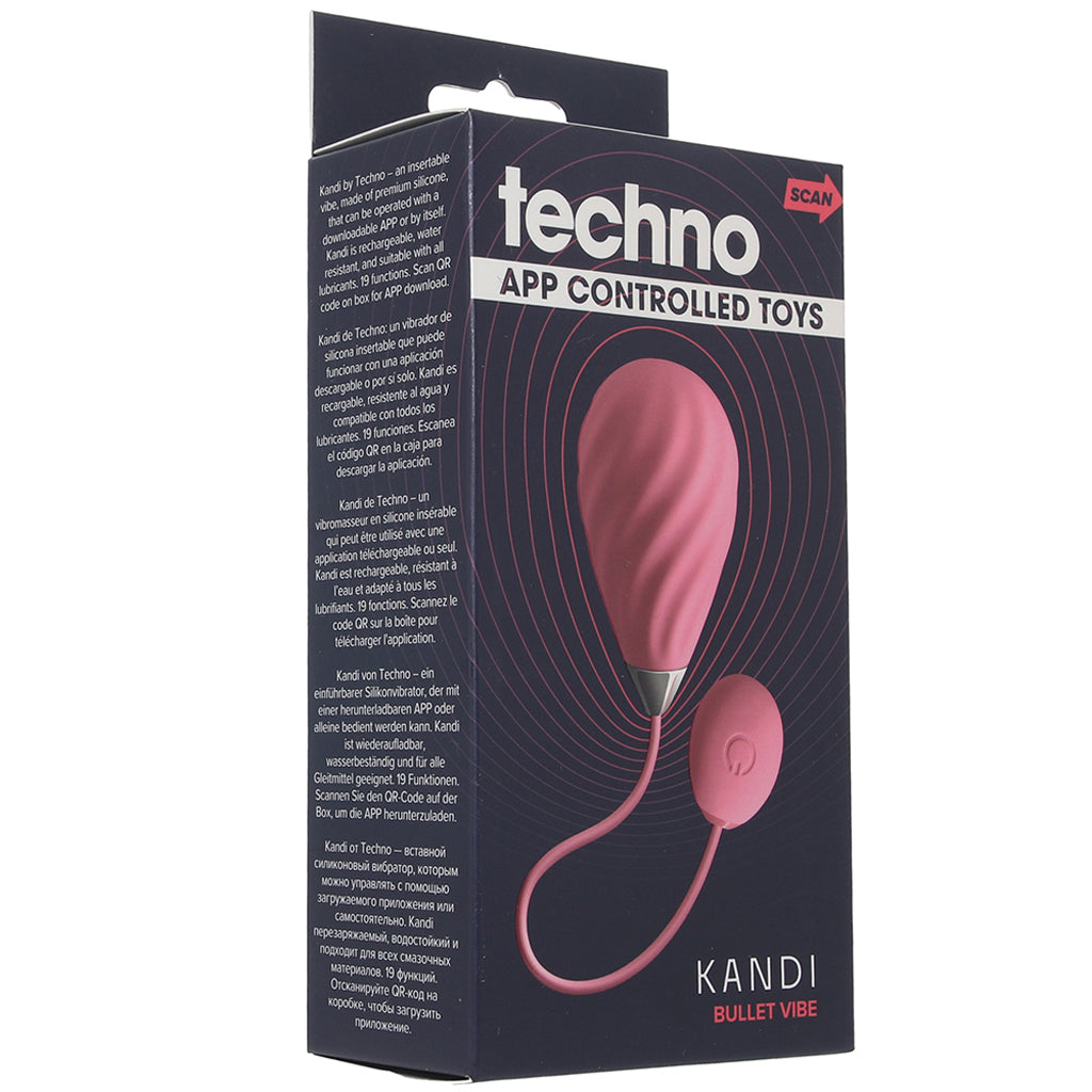 Techno Kandi Bullet Vibe in Pink Vibrators > Bullet and Egg Vibrators - Tophatter Daily Deals