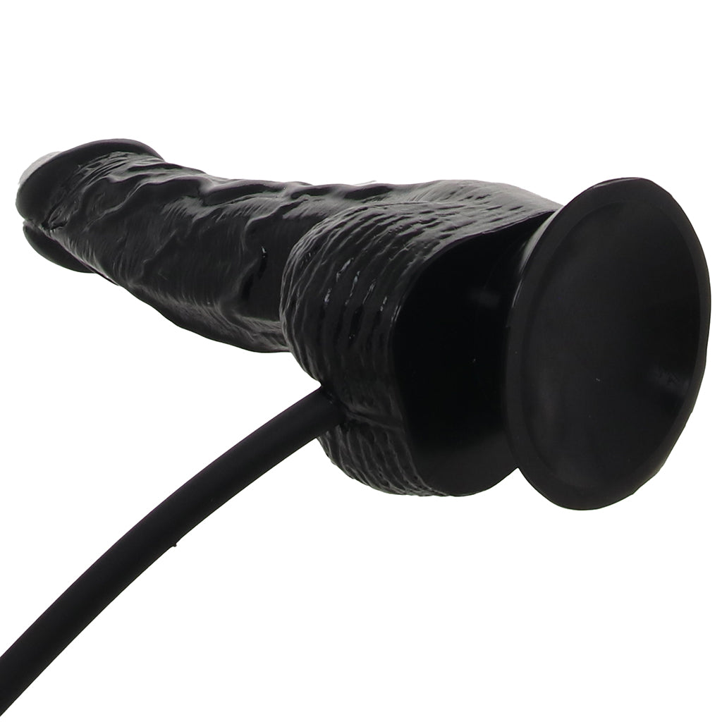 Size Up 6 Inch Inflatable Dildo with Balls Dildo Sex Toys > Realistic Dildos - Tophatter Daily Deals