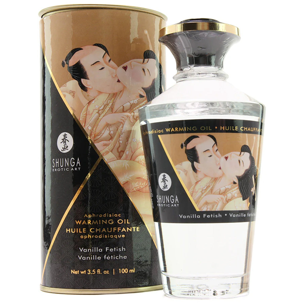 Aphrodisiac Warming Oil 3.5oz/100ml in Vanilla Fetish - Tophatter's Adult Products Sensual Love > Massage - Tophatter Daily Deals