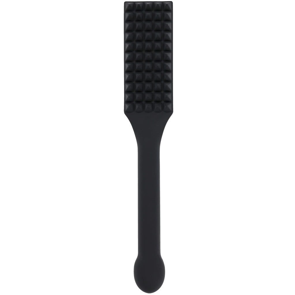 Edge Spiked Silicone Paddle with Insertable Handle Bondage and Fetish > Whips and Crops - Tophatter Daily Deals