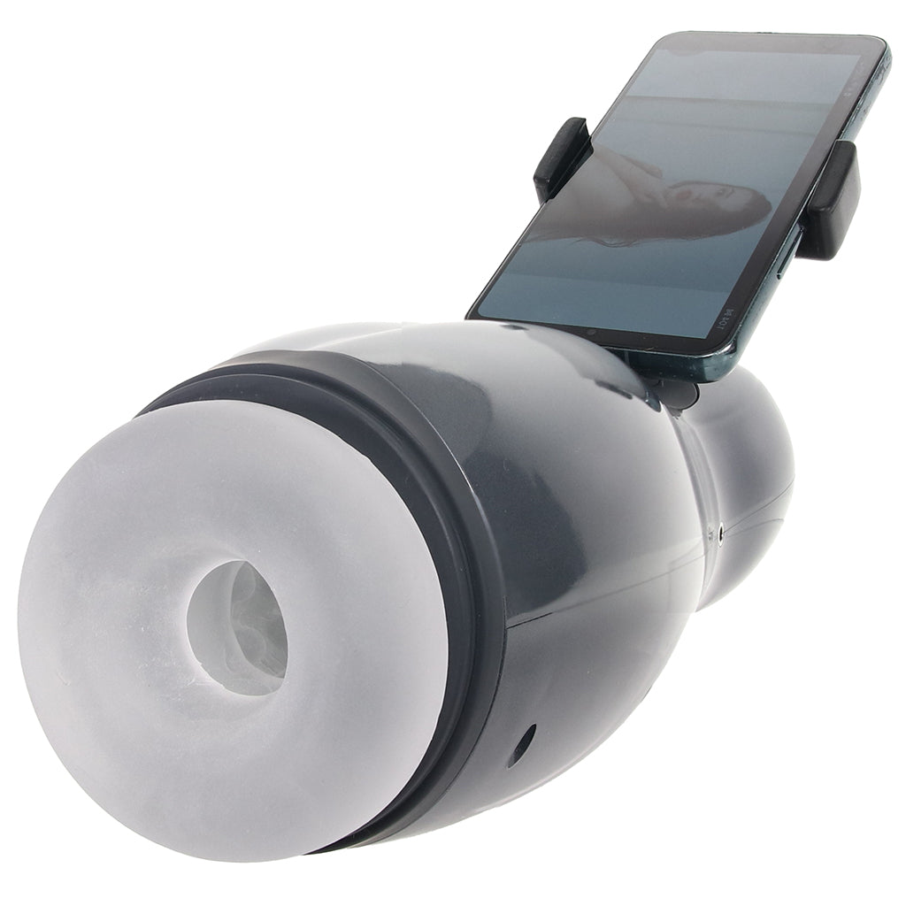 Pumped Virtuo Auto Stroker in Gunmetal Male Masturbators > Auto Strokers - Tophatter Daily Deals