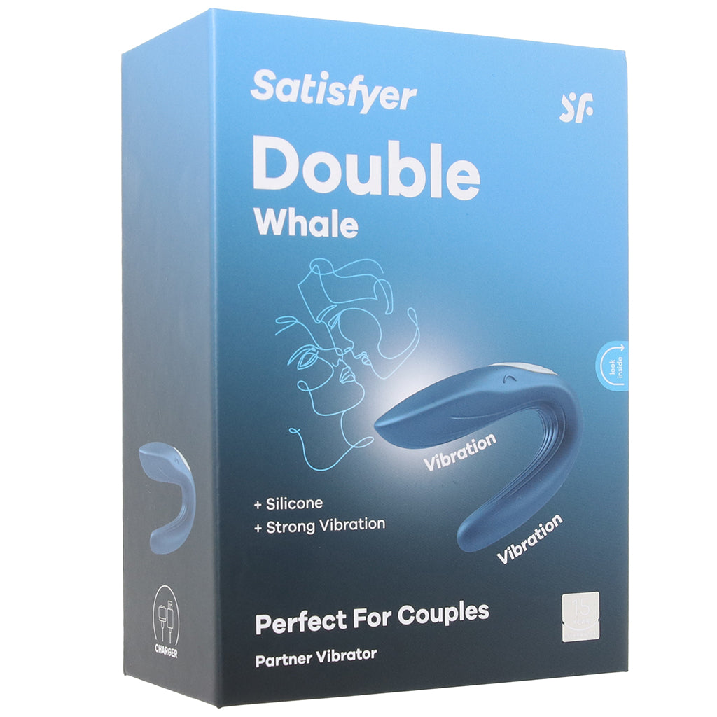 Satisfyer Double Whale Couple's Vibe Vibrators > G-Spot Vibrators - Tophatter Daily Deals