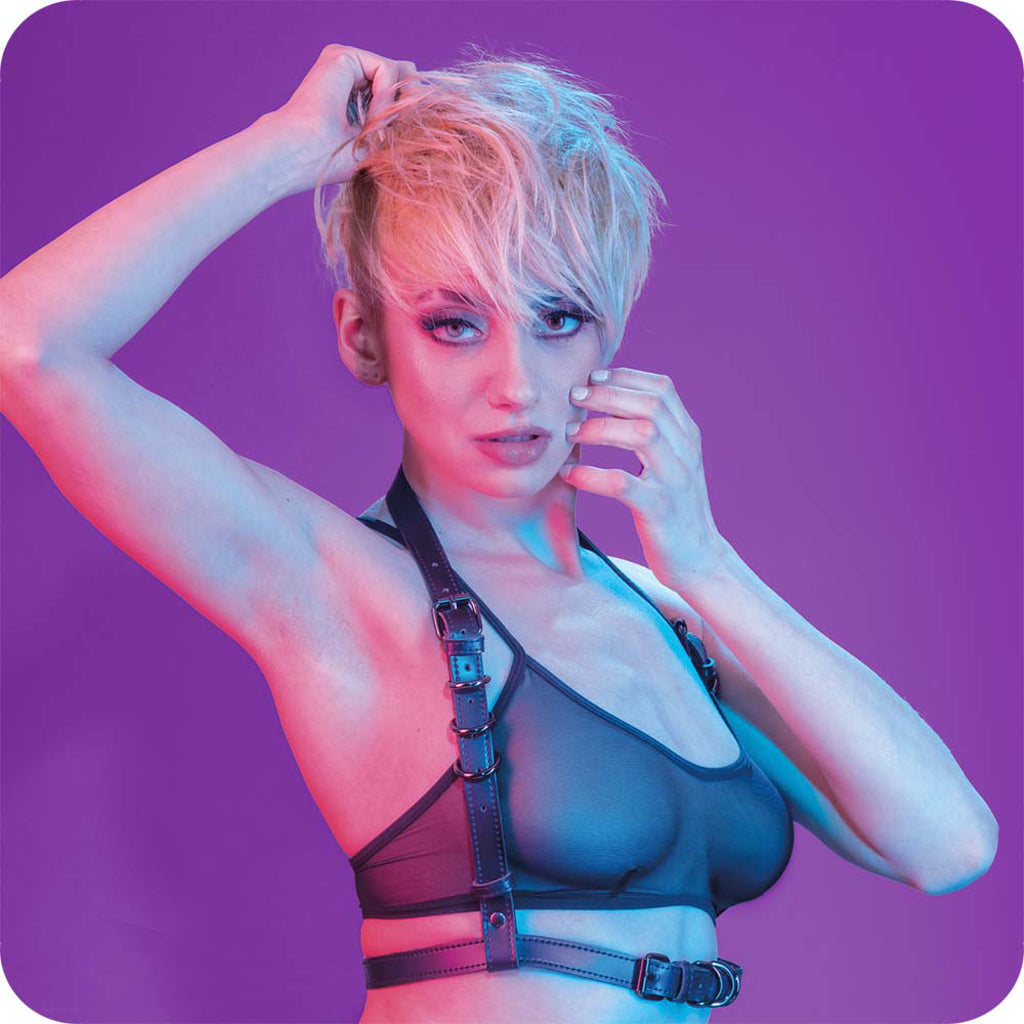 Euphoria Halter Buckle Harness Bondage and Fetish > Men's Bondage Wear - Tophatter Daily Deals