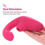 Womanizer Blend Dual Stimulator in Pink - Tophatter's Vibrator Deals Online Vibrators > G-Spot Vibrators - Tophatter Daily Deals