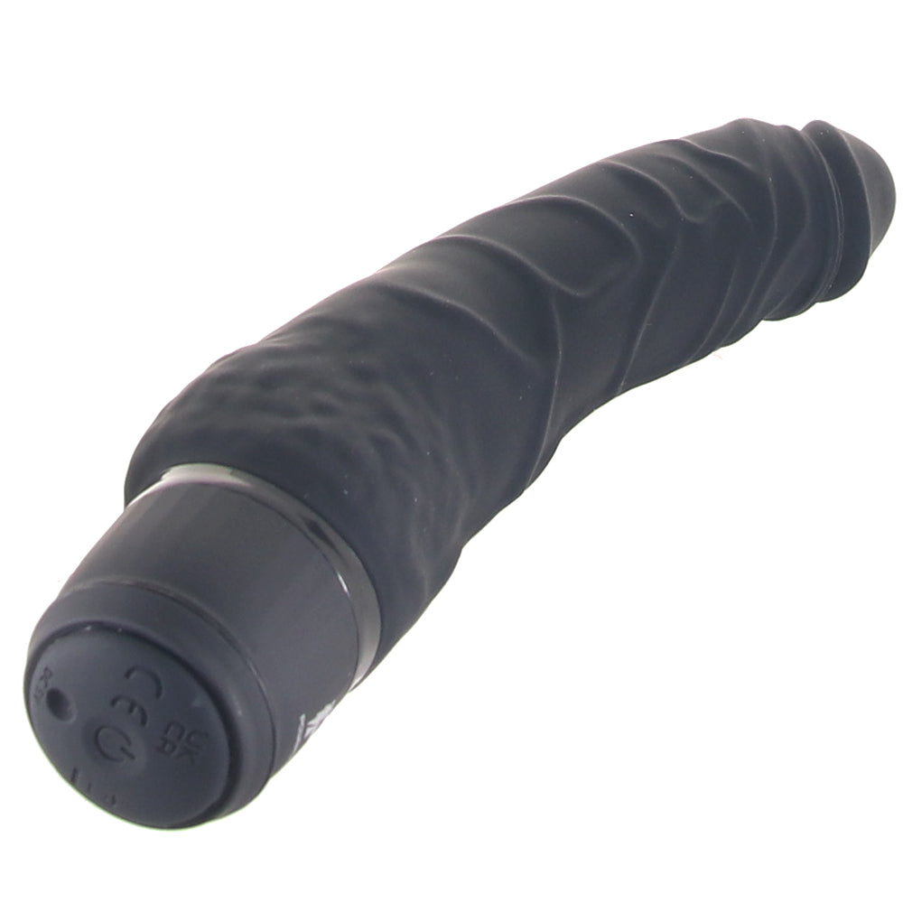 PowerCock 7 Inch Realistic Vibe in Black - Tophatter's Vibrator Deals Online Vibrators > Realistic Vibrator Dildos - Tophatter Daily Deals