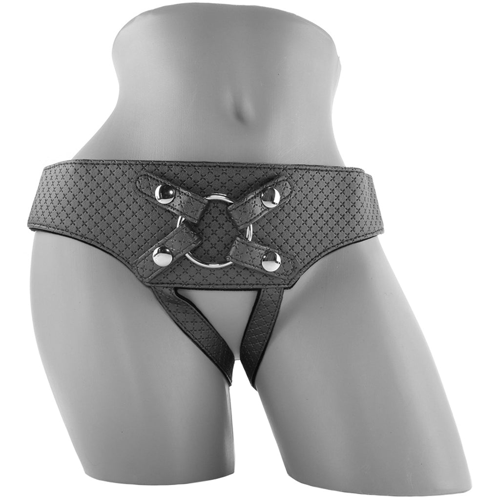Her Royal Harness The Regal Empress in Pewter Dildo Sex Toys > Strap-On and Harnesses - Tophatter Daily Deals
