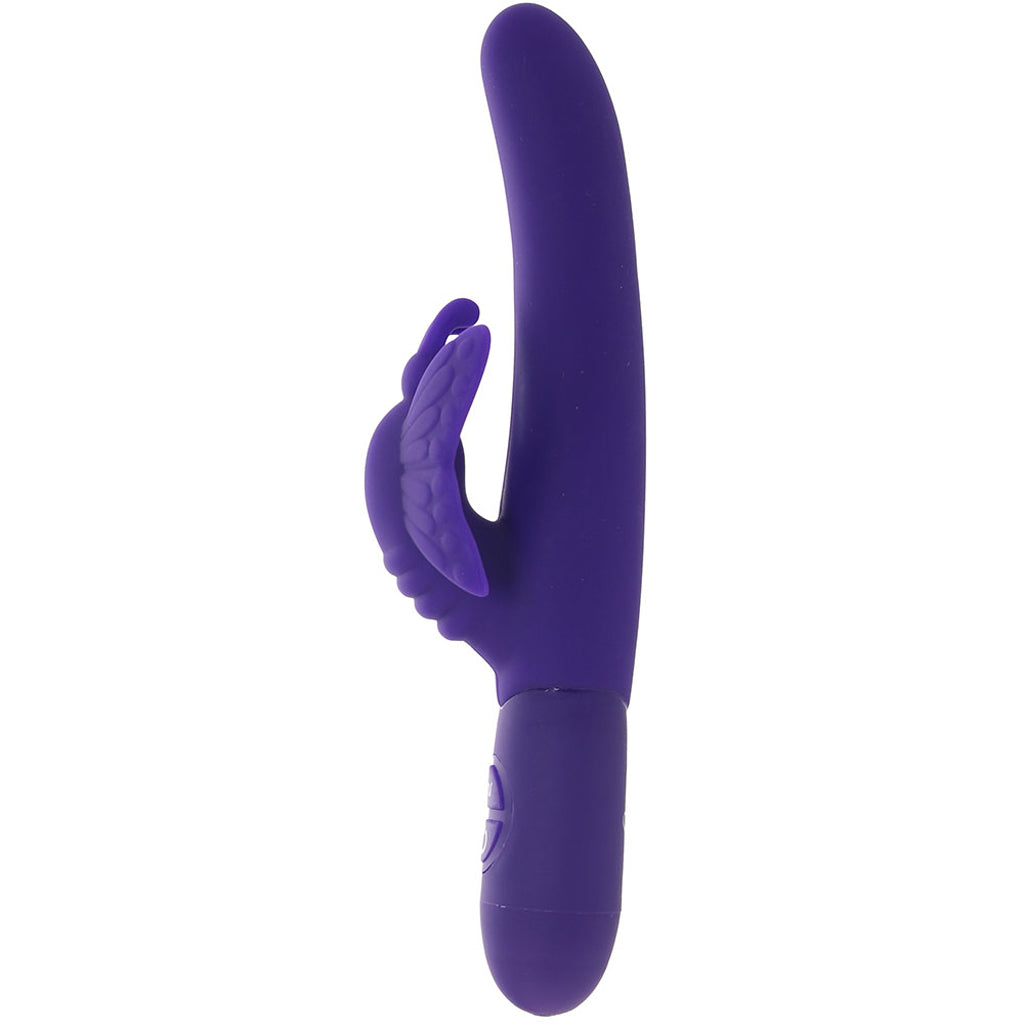 Fluttering Butterfly Vibe in Purple Vibrators > Rabbit Vibrators - Tophatter Daily Deals