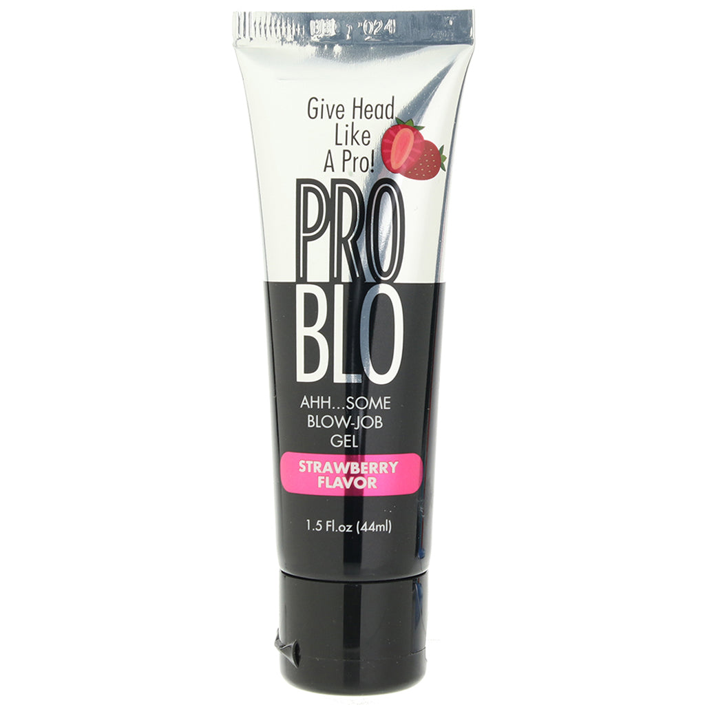 Pro Blo Flavored Oral Gel 1.5oz/44ml in Strawberry Lubes and Lotions > Sexual Stimulants - Tophatter Daily Deals