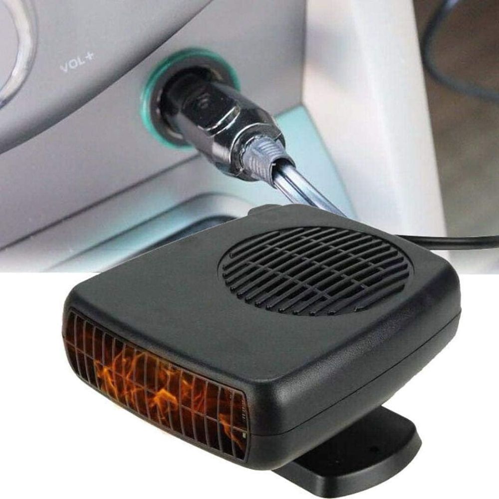 Car Heater 12V Ceramic Fan Heater Portable Winter Warmth - Tophatter Daily Deals