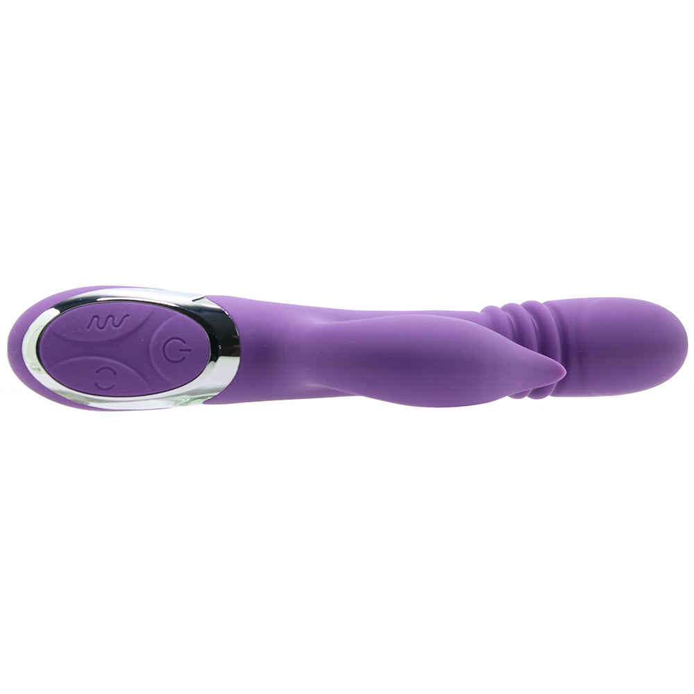 Enchanted Kisser Thrusting Rabbit Vibe Vibrators > Rabbit Vibrators - Tophatter Daily Deals