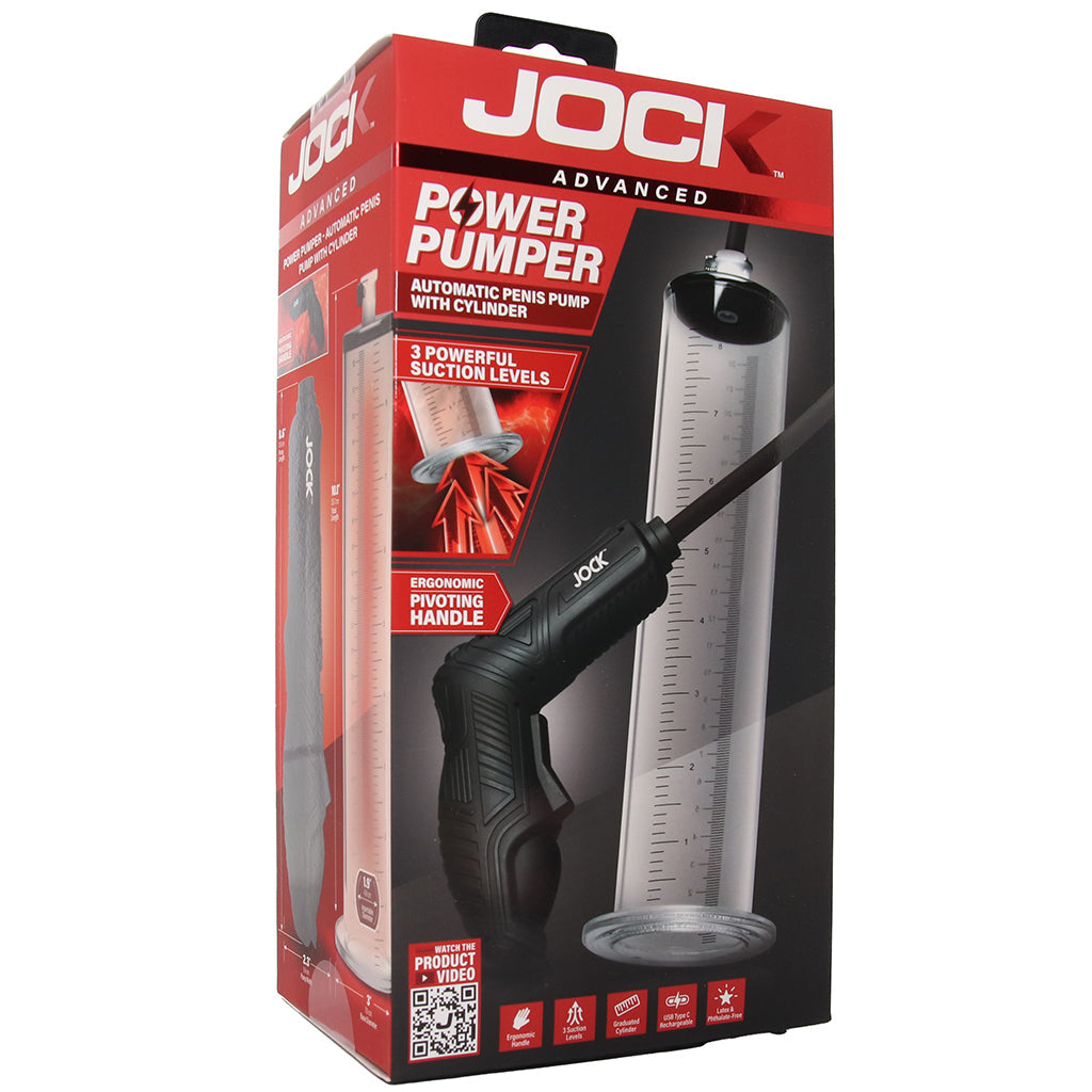 Jock Advanced Power Pumper Automatic Penis Pump Male Enhancement > Penis Pumps - Tophatter Daily Deals