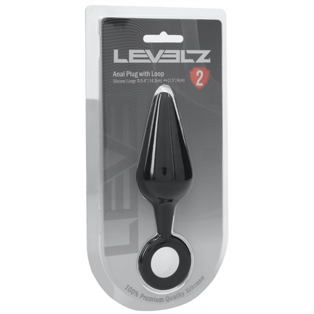 LEVELZ Anal Plug with Loop in Large Anal Sex Toys > Butt Plugs - Tophatter Daily Deals