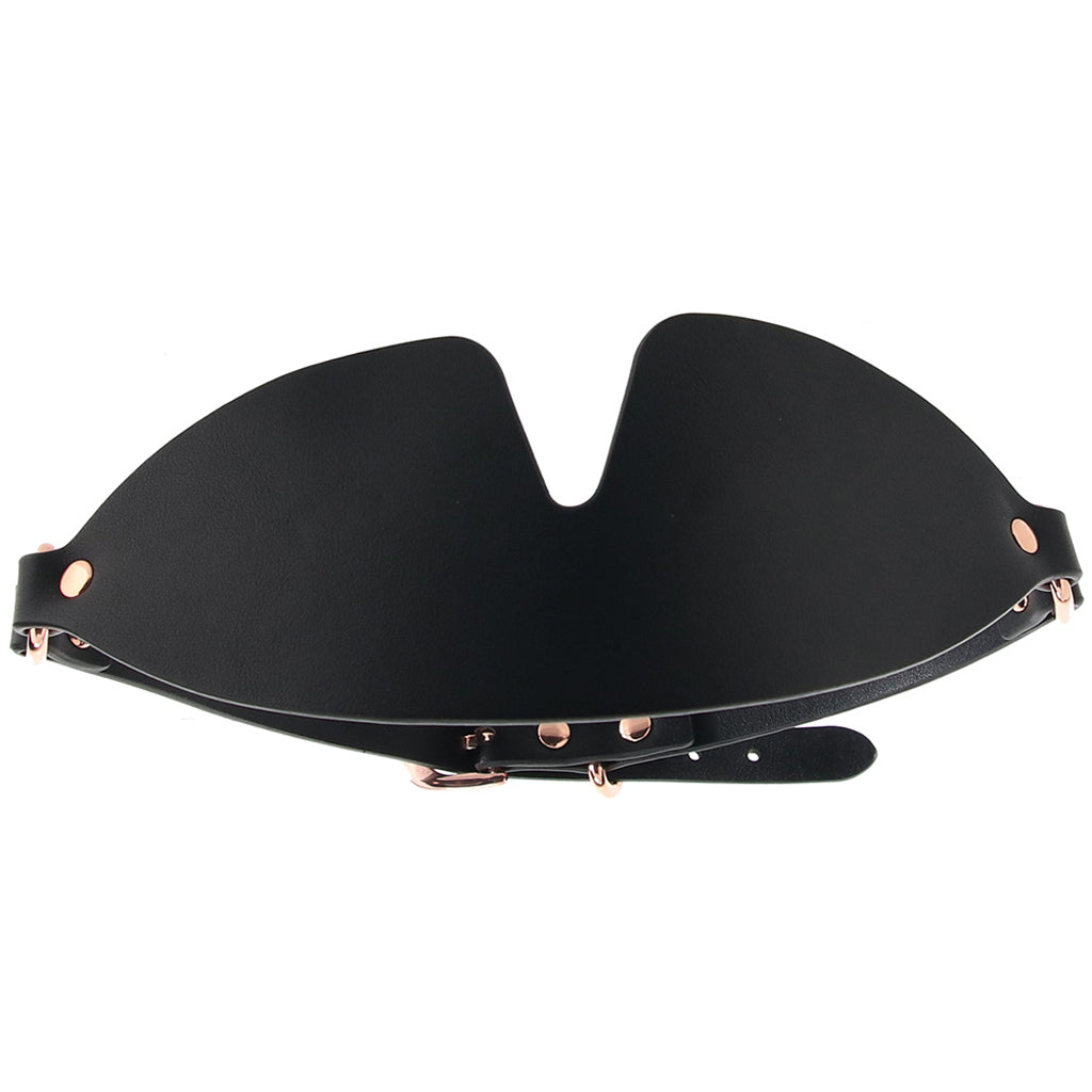 Bondage Couture Blindfold in Rose Gold - Tophatter's Adult Sex Toys Online Bondage and Fetish > Pleasure Masks and Dress Up Play - Tophatter Daily Deals