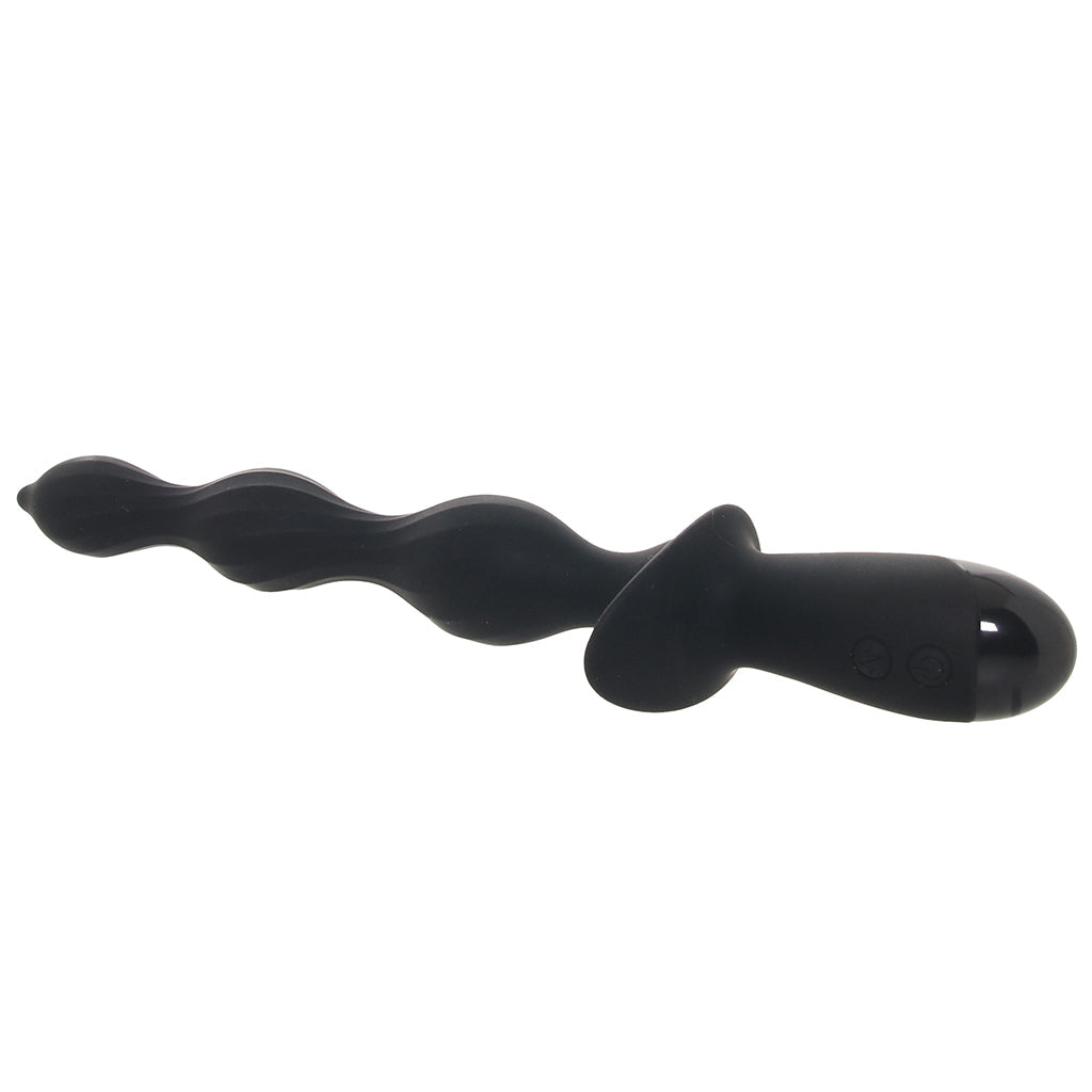 Ass-Station Deep Dive Beaded Anal Vibe - Tophatter's Adult Sex Toys Online Anal Sex Toys > Anal Vibrators - Tophatter Daily Deals
