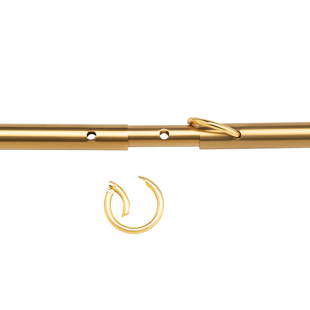 Expandable Spreader Bar Set in Gold Bondage and Fetish > Restraints - Tophatter Daily Deals