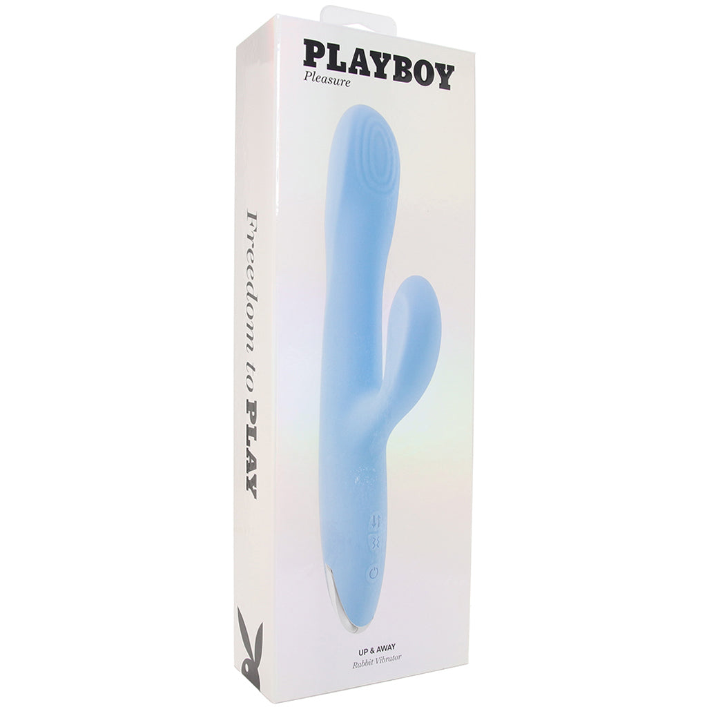 Playboy Up & Away Rabbit Vibe Vibrators > Rabbit Vibrators - Tophatter Daily Deals