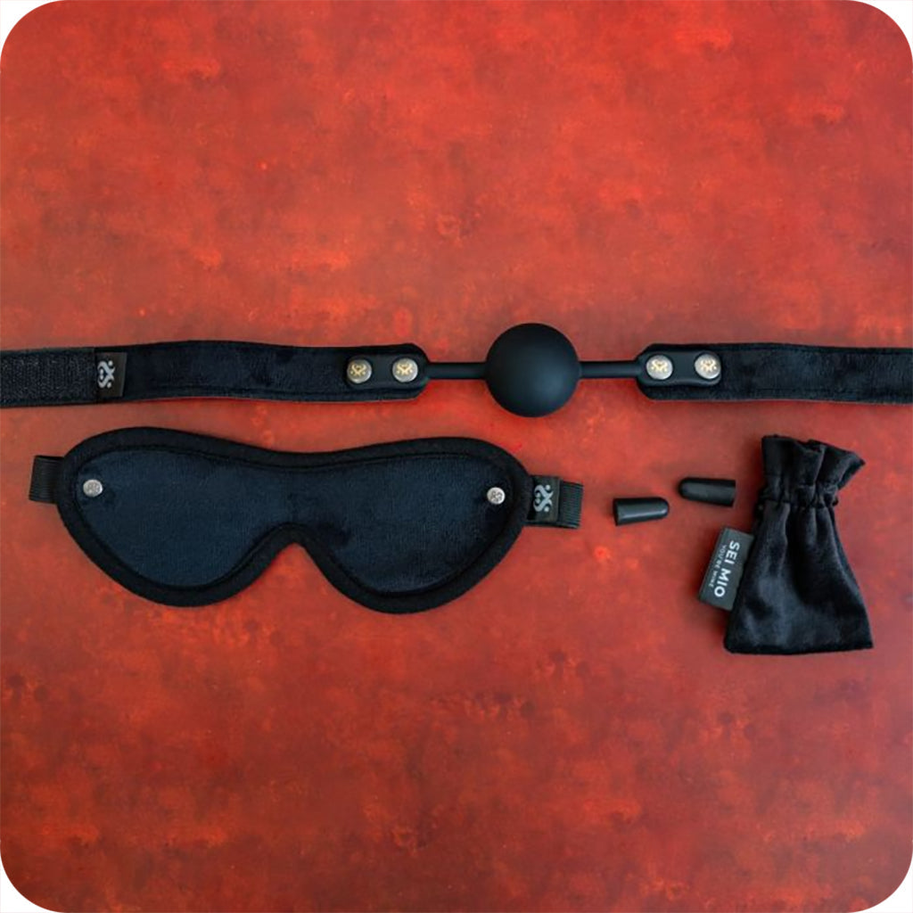 Sei Mio Sensory Surrender Sensory Deprivation Set Bondage and Fetish > Tools & Accessories - Tophatter Daily Deals