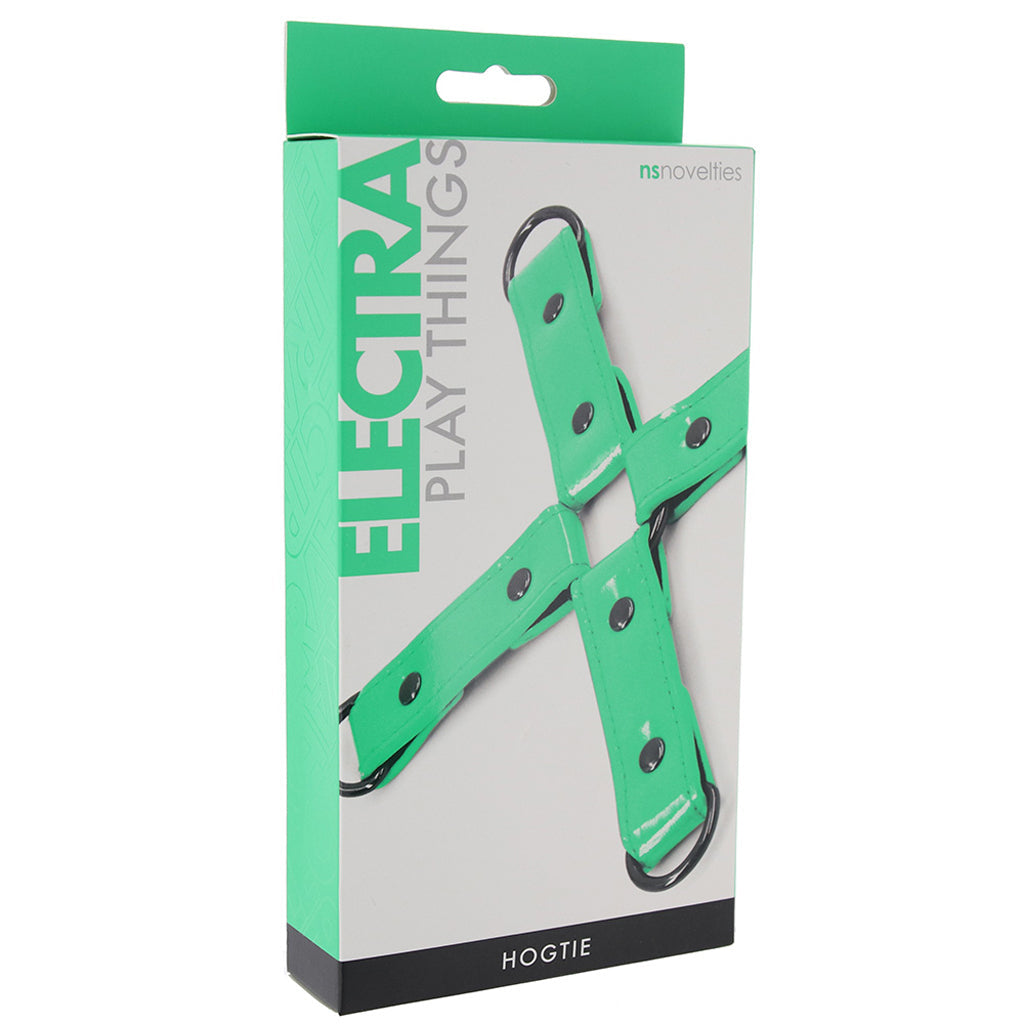 Electra Play Things Hog Tie in Neon Green Bondage and Fetish > Restraints - Tophatter Daily Deals