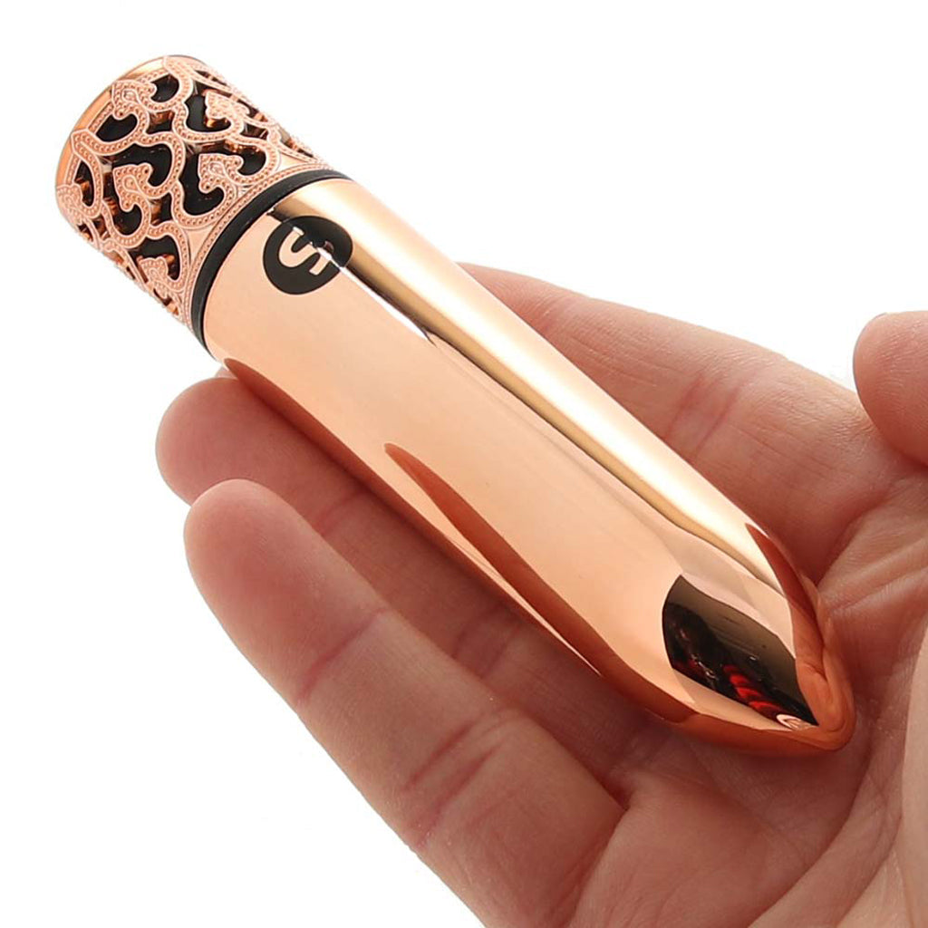 Royal Gems Glamour Bullet Vibe in Rose Gold Vibrators > Bullet and Egg Vibrators - Tophatter Daily Deals