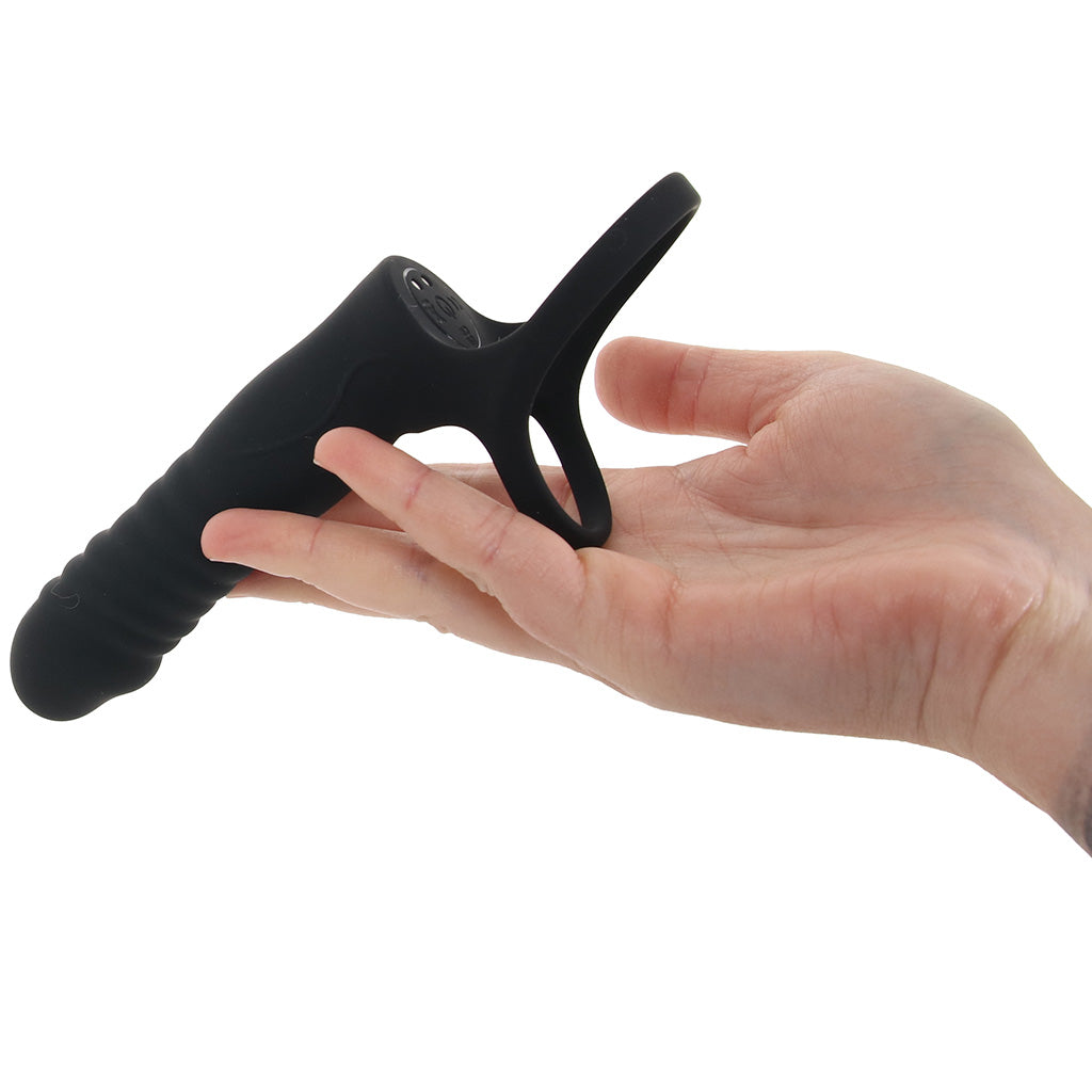 Jock Double Thrust Remote Vibe with C-Ring Anal Sex Toys > Anal Vibrators - Tophatter Daily Deals