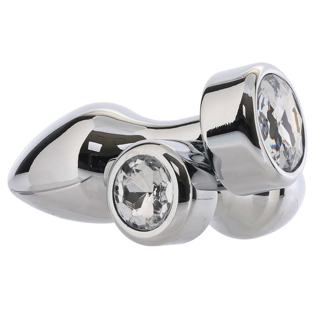Gemsations Bling Bling Gem Aluminum Anal Training Set Anal Sex Toys > Butt Plugs - Tophatter Daily Deals