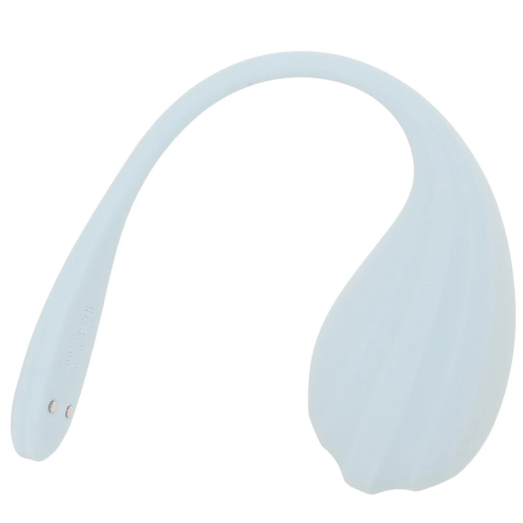 Satisfyer Smooth Petal Wearable Vibe in Light Blue Vibrators > Bullet and Egg Vibrators - Tophatter Daily Deals