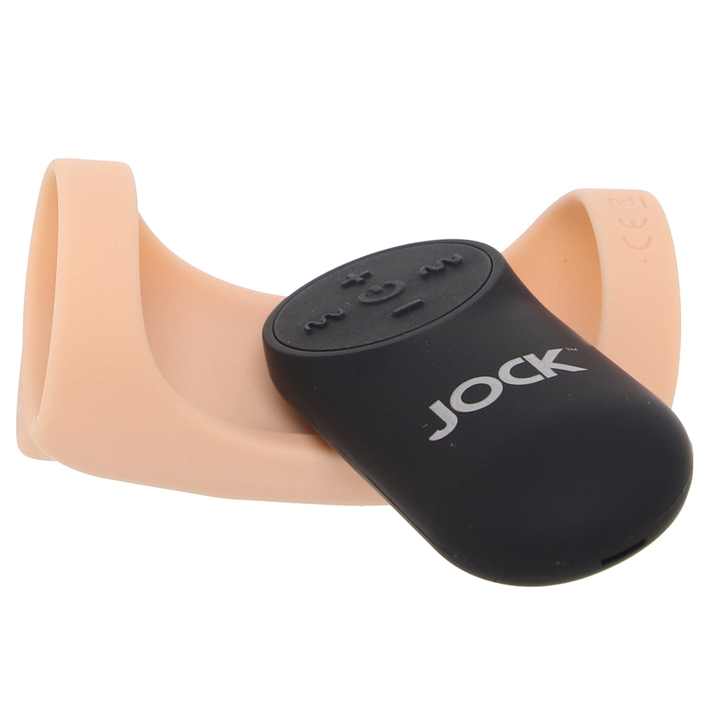 Jock Vibrating Silicone Penis Sleeve in Light - Tophatter's Adult Sex Toys Online Male Enhancement > Extenders and Sleeves - Tophatter Daily Deals