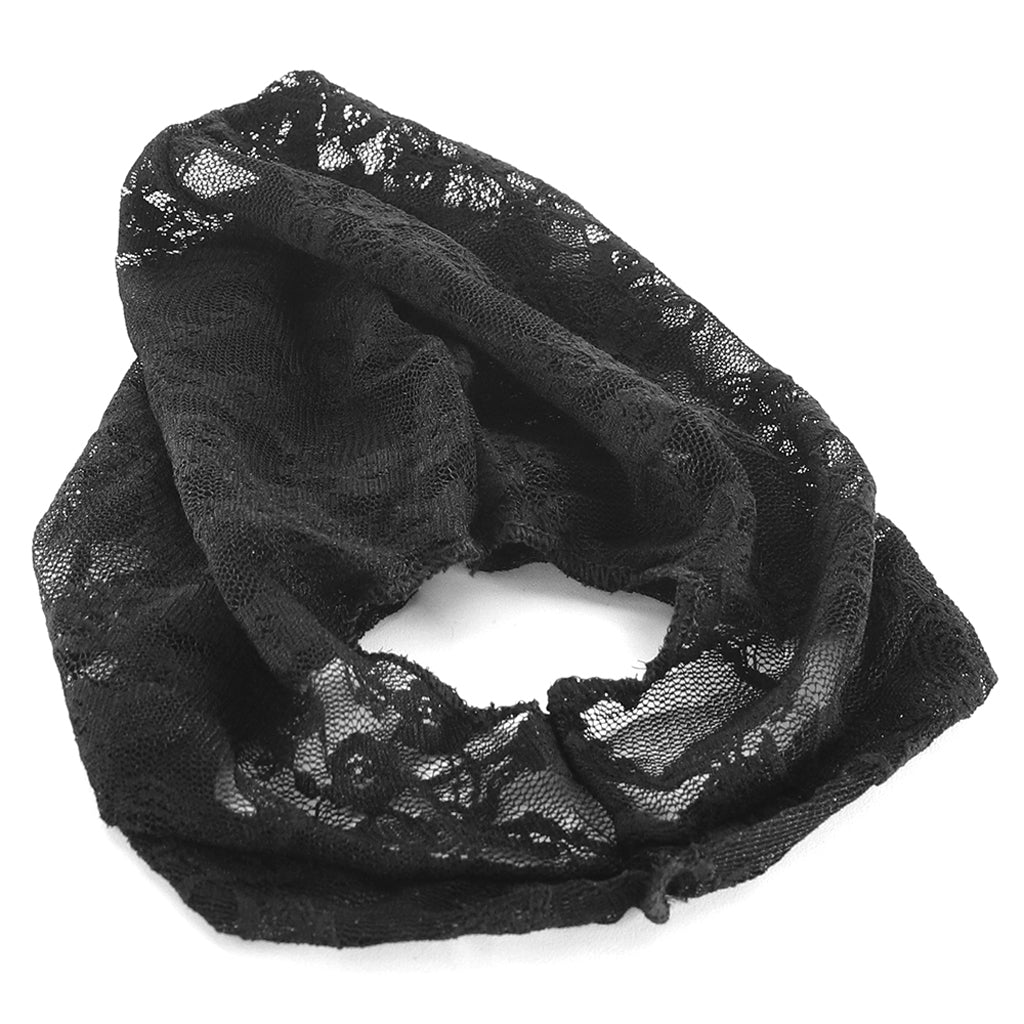 Master Series Lace Seduction Bondage Hood - Tophatter's Adult Products Bondage and Fetish > Pleasure Masks and Dress Up Play - Tophatter Daily Deals