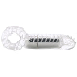 MachO Clitoral Massage Vibrating Cock Ring in Clear Cock Rings - Tophatter Daily Deals