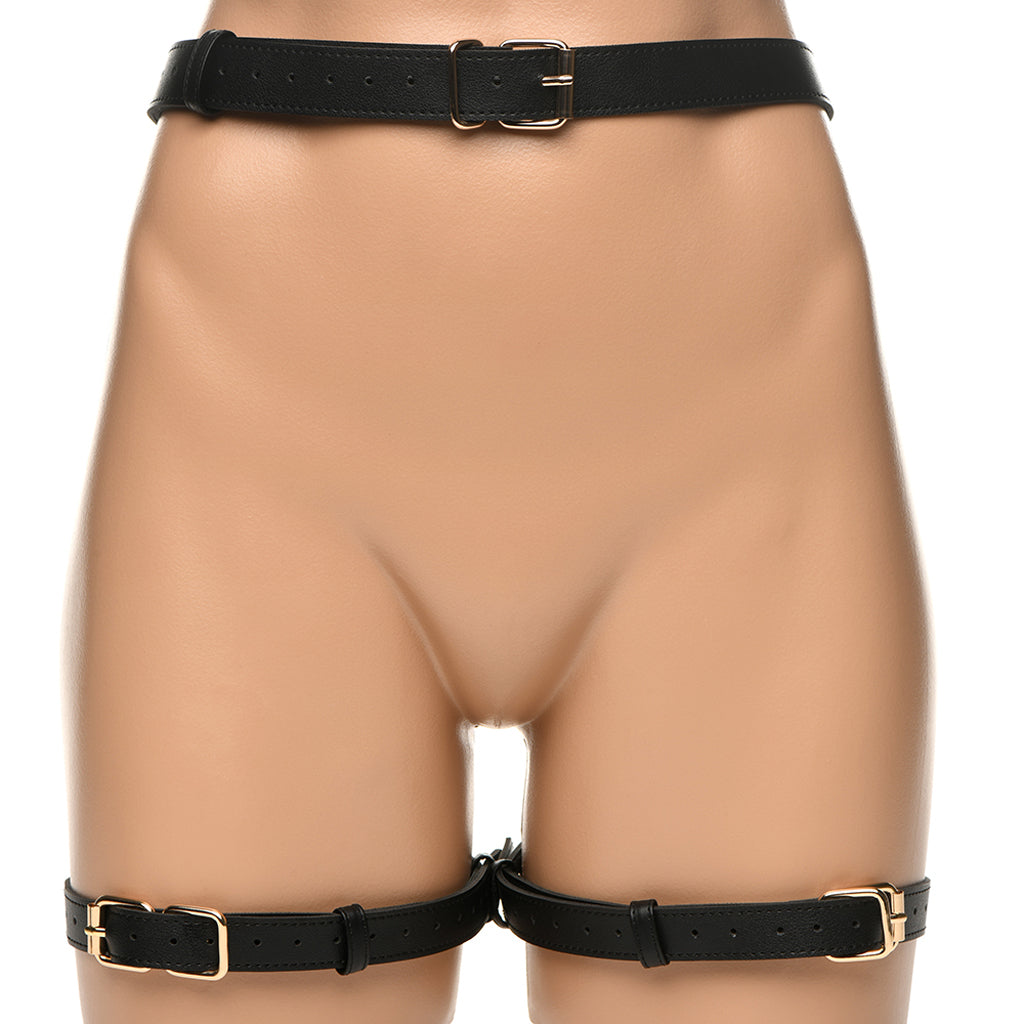 Strict Bondage Harness with Bows /L Bondage and Fetish > Restraints - Tophatter Daily Deals
