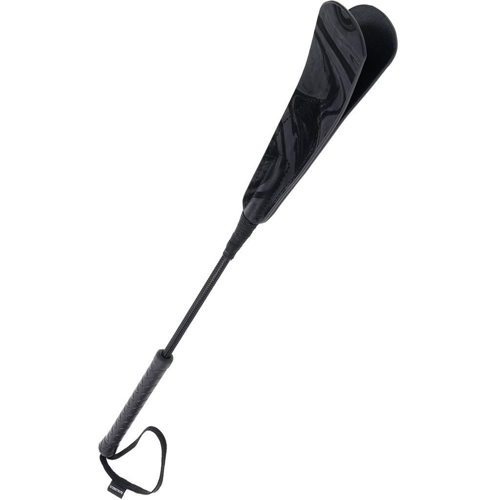 Velvet Noir Strike Riding Crop - Tophatter's Adult Sex Toys Online Bondage and Fetish > Whips and Crops - Tophatter Daily Deals