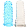 Blue Line 2-Pack Anal Finger Sleeves Anal Sex Toys > Anal Starter Toys - Tophatter Daily Deals