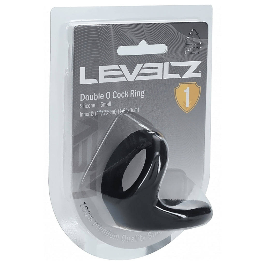 LEVELZ Small Double O Cock Ring in 1"/2.5cm Cock Rings - Tophatter Daily Deals