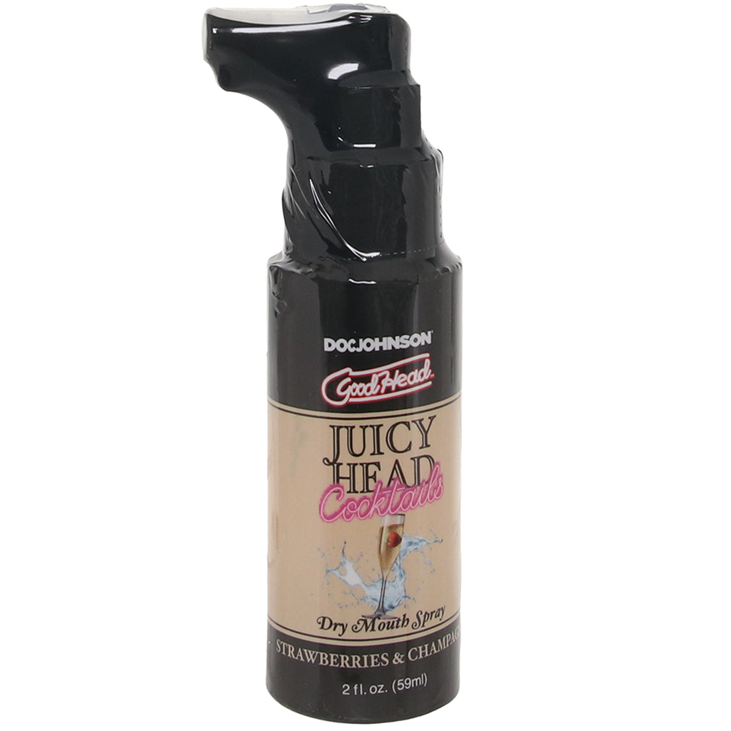 GoodHead Juicy Mouth Spray 2oz/59ml in Strawberries & Champ Lubes and Lotions > Flavored Sex Lubes - Tophatter Daily Deals