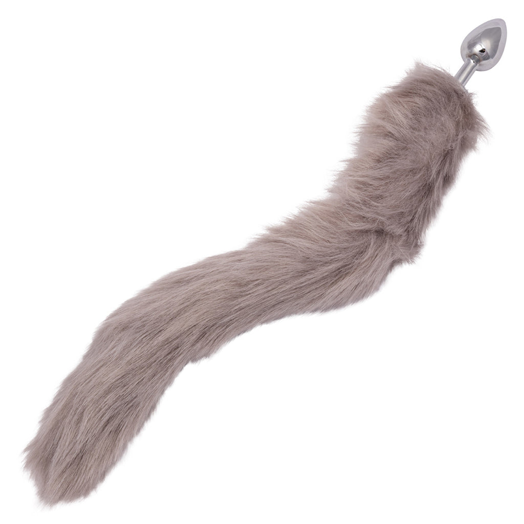 Running Wild Grey Tail Plug - Tophatter's Adult Products Anal Sex Toys > Butt Plugs - Tophatter Daily Deals