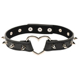 Master Series Spiked Heart Choker in Black Bondage and Fetish > Tools & Accessories - Tophatter Daily Deals
