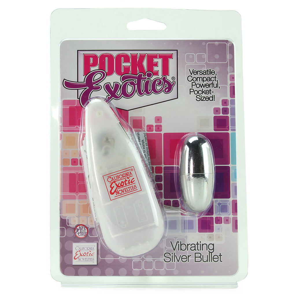 Pocket Exotics Silver Bullet Vibe - Tophatter's Vibrator Deals Online Vibrators > Bullet and Egg Vibrators - Tophatter Daily Deals