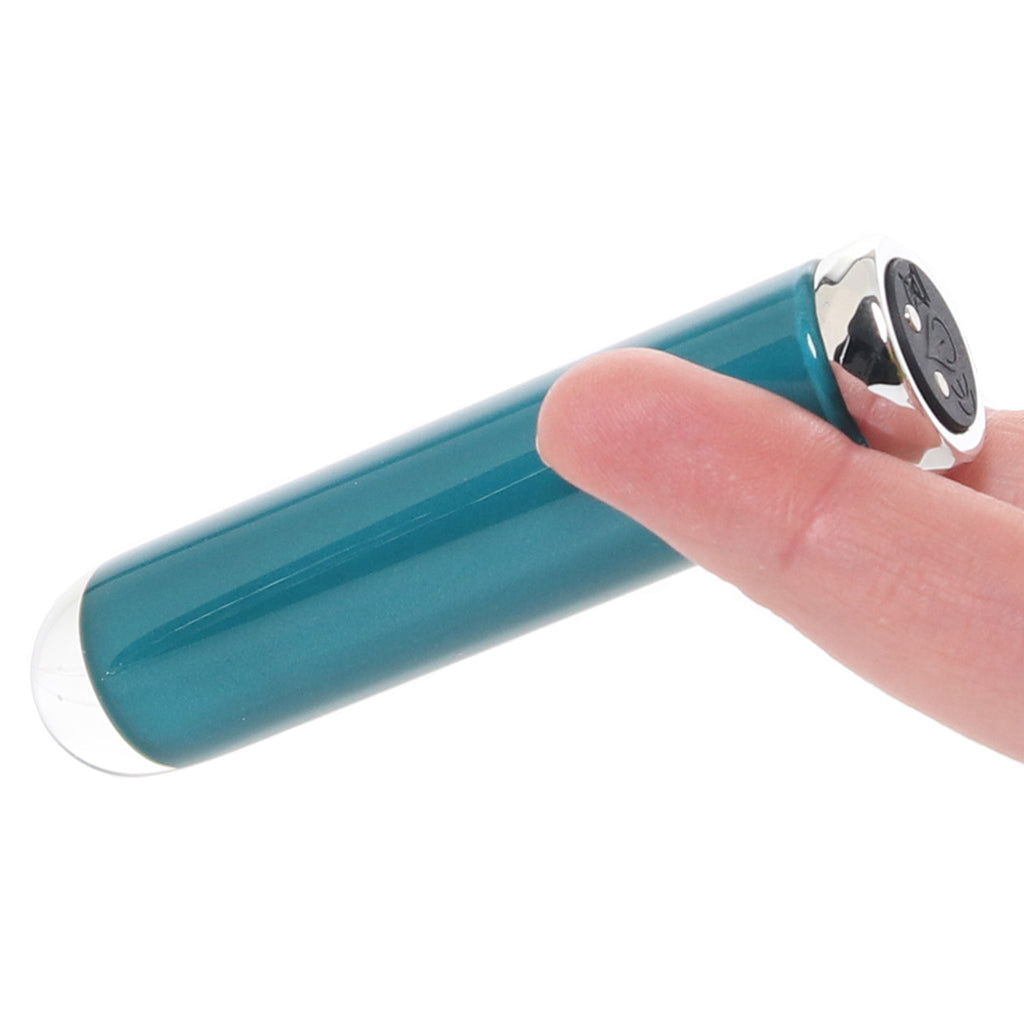 Playboy Emerald Glass Vibe Vibrators > Bullet and Egg Vibrators - Tophatter Daily Deals