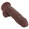 EasyRiders 7 Inch Silicone Dildo with Balls in Dark Dildo Sex Toys > Realistic Dildos - Tophatter Daily Deals